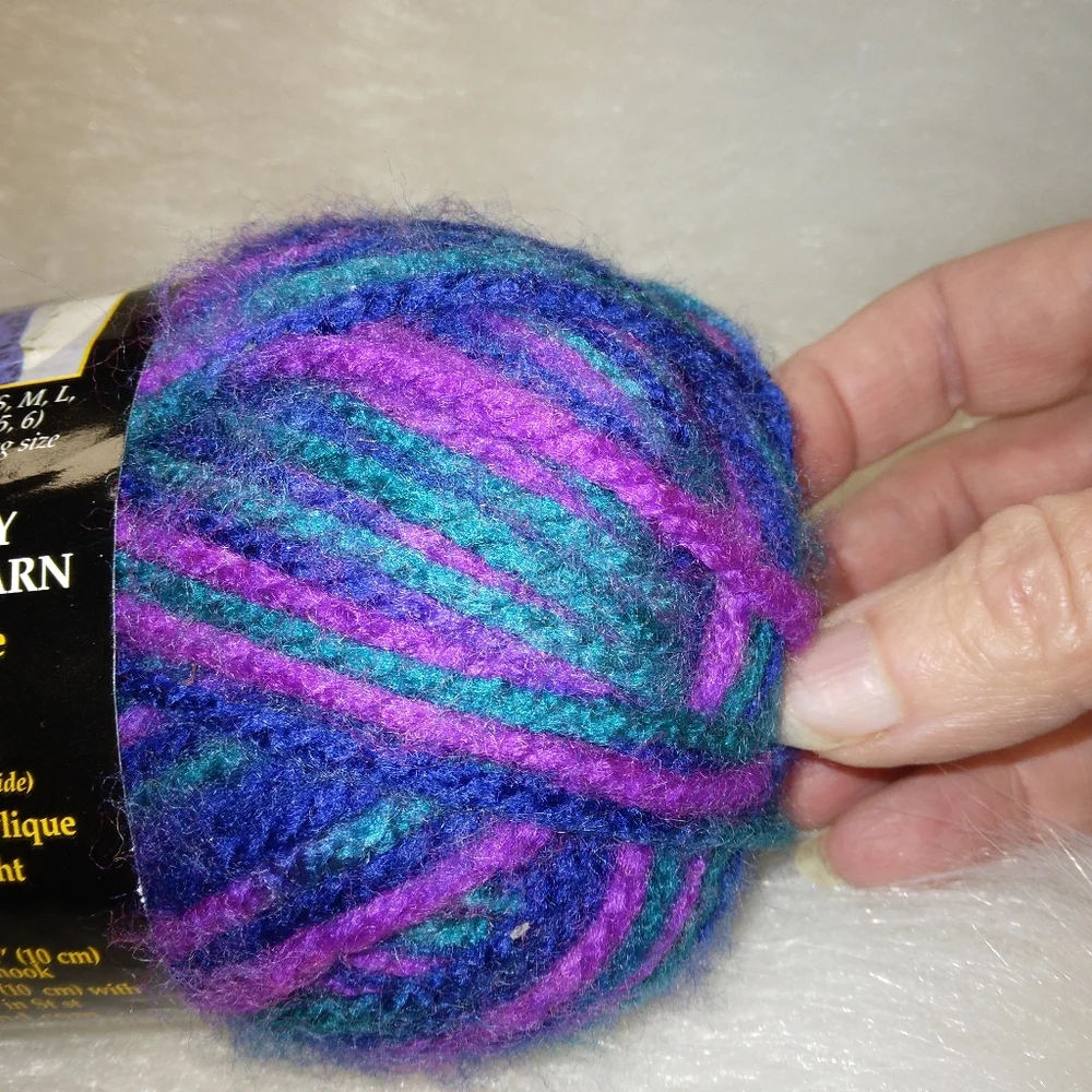 YARN Lion Brand Jiffy Quick & Easy Mohair Look Yarn 100% acrylic